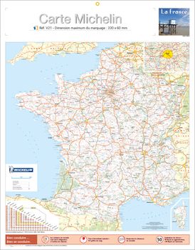 Verso calendrier disponible : Map Michelin