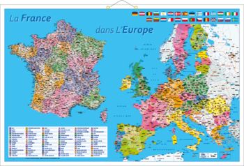 Verso calendrier disponible : Maxi France Europe