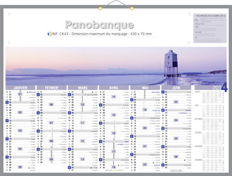 Votre calendrier imprimÃ© Panorabanque