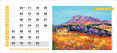 calendriers personnalises chevalet paysages et peintures 7